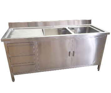 Stainless steel sink for dishwasher (4)